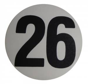 Assembly Line Production Day Window Sticker - "26"