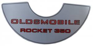 "Rocket 350" Air Cleaner Decal