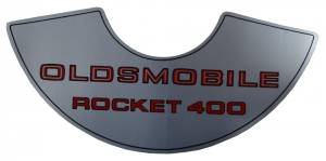 "Rocket 400" Air Cleaner Decal