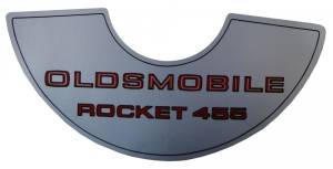 "Rocket 455" Air Cleaner Decal
