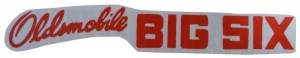 "Olds Big Six" Air Cleaner Decal