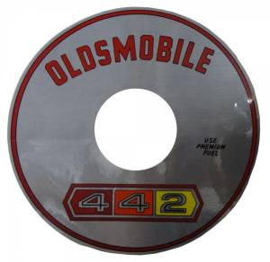 Rubber The Right Way - "442" Air Cleaner Decal