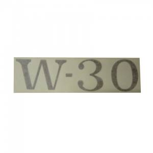 "W-30" Fender Decal