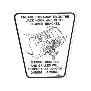 Jack Instructions - Front Bumper Adaptor