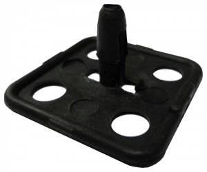 Hood Insulation Clip - 1-1/2" Square For 1/4" Hole