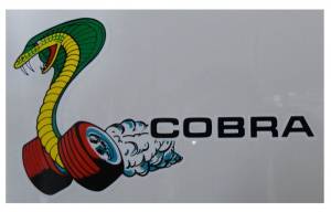 Cobra Window Decal