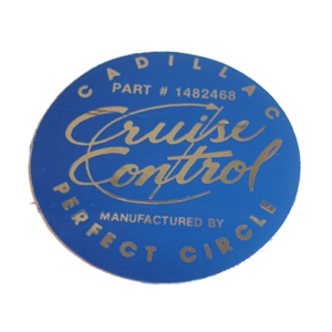 Cruise Control Decal