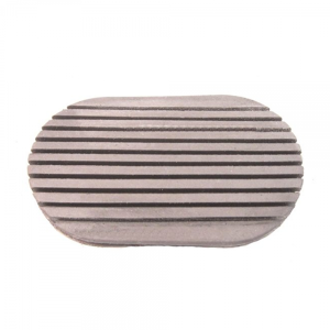 Rubber The Right Way - Clutch Or Brake Pedal Pad - Brown