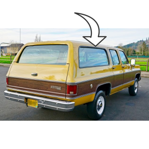 Side Quarter Window Seal