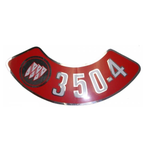 Air Cleaner Decal - 350-4V