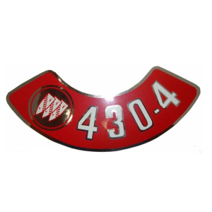 Air Cleaner Decal - 430-4V