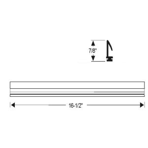 10-063V - 1963-1965 Buick Riviera Quarter Window Seals Weatherstrips