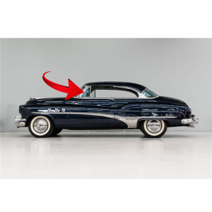 10-083V - 1951-1953 Buick Oldsmobile Vent Window Main Seals Weatherstrips