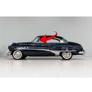 10-084V - 1951-1953 Buick Oldsmobile Vent Window Division Seal Weatherstrip