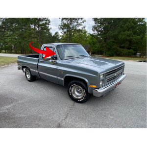 10-129V3 - 1985 - 1991 Chevy GMC Truck Suburban Blazer Jimmy Vent Window Seals Weatherstrips