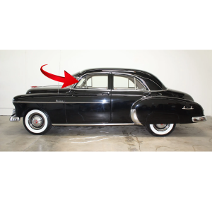 10-130V - 1949-1952 Chevy Oldsmobile Pontiac Vent Window Seals Weatherstrips
