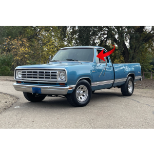 10-173V - 1972-1977 Dodge Truck Vent Window Seal Weatherstrip