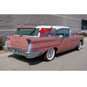 10-069W - 1955-1956 Buick Oldsmobile Wagon Rear Window Seal Gasket Weatherstrip