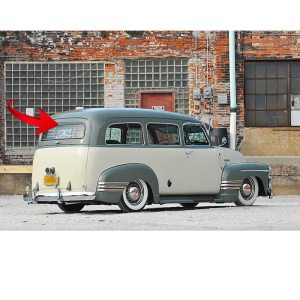 10-146W - 1947-1955 GM Suburban Liftgate Window Seal Gasket Weatherstrip