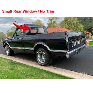 10-159W - 1967-72 Chevy GMC Truck Rear Window Seal Gasket Small