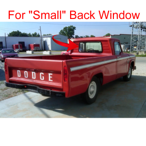 10-185W - 1961-1967 Dodge Truck Rear Window Seal Gasket Weatherstrip