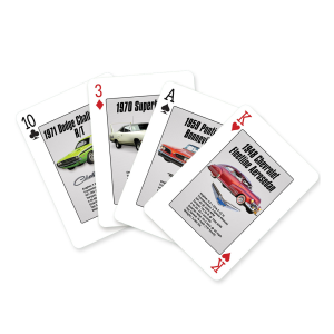 PC-001P - Classic Car Playing Cards