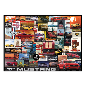 PZ-002P - Mustang Advertisement Jigsaw Puzzle
