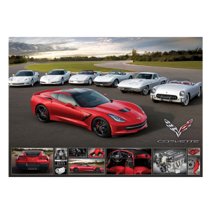 PZ-004P - Corvette Stingray Puzzle