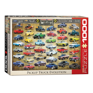 Pickup Truck Evolution Jigsaw Puzzle - 1000 pc.