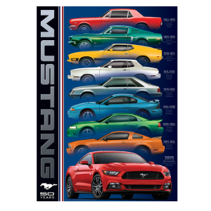 PZ-012P - Mustang Jigsaw Puzzle
