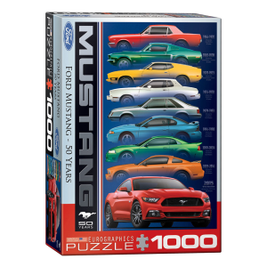 Mustang "50 Years" Jigsaw Puzzle - 1000 pc.