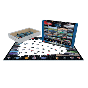 PZ-016P - American Cars of the 1950s Jigsaw Puzzle