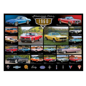PZ-017P - American Cars of the 1960s Jigsaw Puzzle