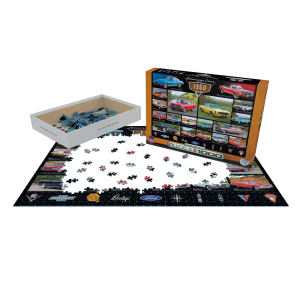 PZ-017P - American Cars of the 1960s Jigsaw Puzzle