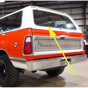 10-321W - 1974-80 Dodge Ramcharger Rear Window Seal In Liftgate