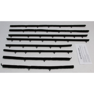 Beltline Weatherstrip - Complete 8 Piece Kit