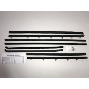 Beltline Weatherstrip - Complete 8 Piece Kit