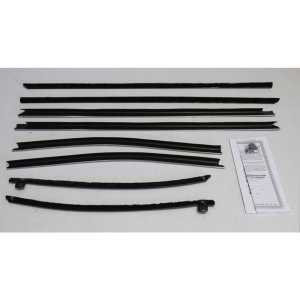 Beltline Weatherstrip - Complete 8 Piece Kit