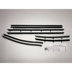 Beltline Weatherstrip - Complete 8 Piece Kit