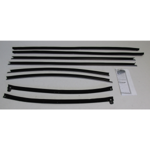 Beltline Weatherstrip - Complete 8 Piece Kit