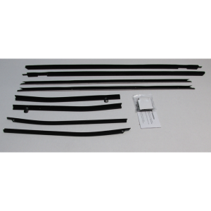 Beltline Weatherstrip - Complete 8 Piece Kit