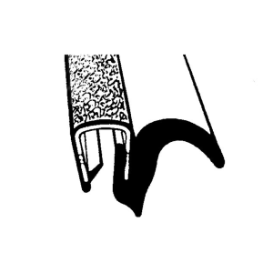 Metro Moulded Parts - Side Bulb Seal - FREE SAMPLE - Image 2