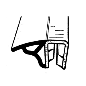 Metro Moulded Parts - Side Bulb Seal - 12' Roll - Image 2