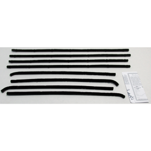 Beltline Weatherstrip - Complete 8 Piece Kit