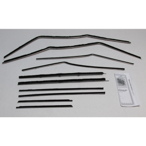 Beltline Weatherstrip - Complete 8 Piece Kit