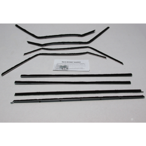 Beltline Weatherstrip - Complete 8 Piece Kit