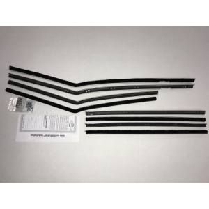 Beltline Weatherstrip - Complete 8 Piece Kit