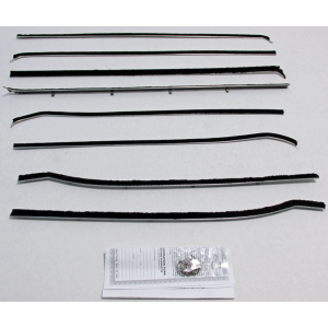 Beltline Weatherstrip - Complete 8 Piece Kit