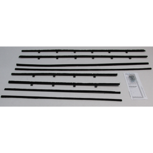 Beltline Weatherstrip - Complete 8 Piece Kit