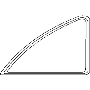 Steele Rubber - Fixed Rear Quarter Window Seal - Image 6